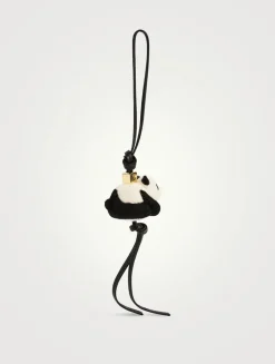 Panda Felt Bag Charm