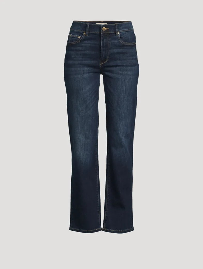 Patti High-Rise Straight Jeans