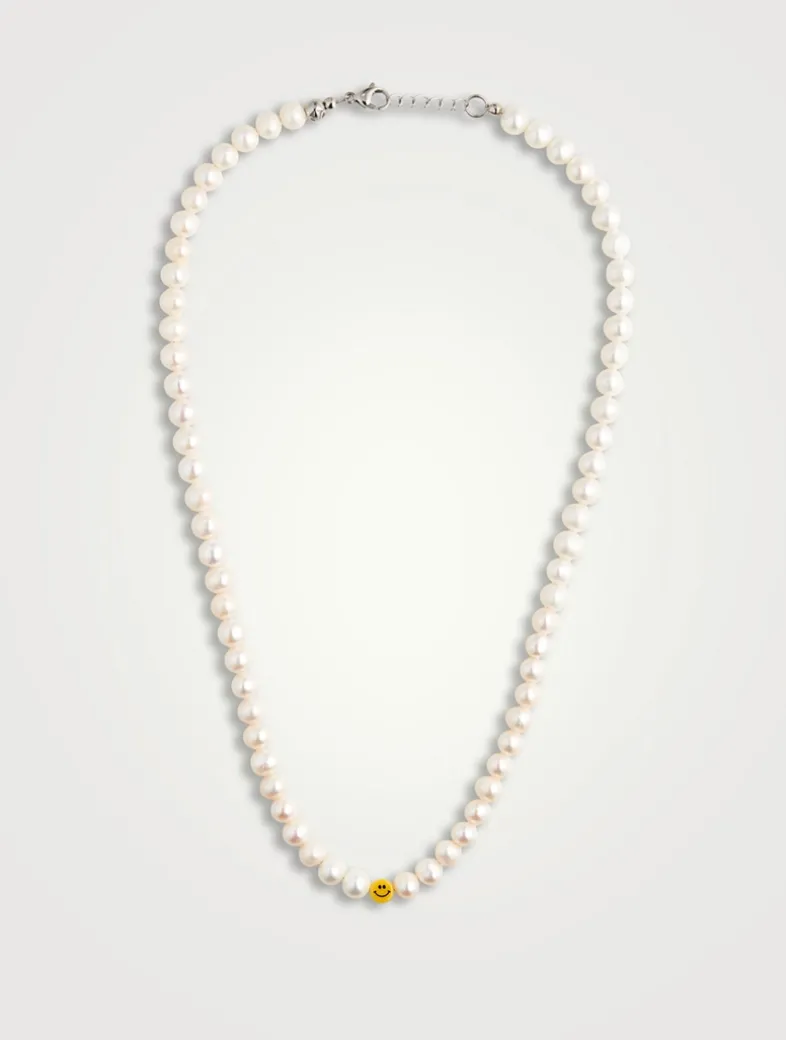 Pearl Smiley Necklace
