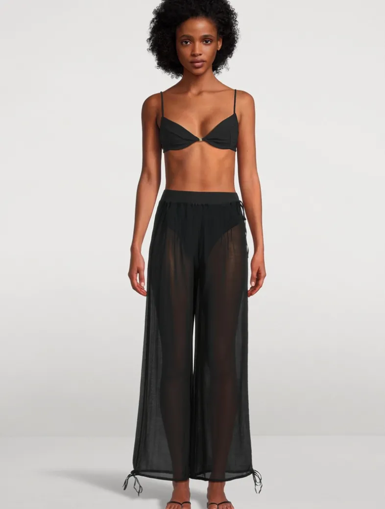Pintuck Pants