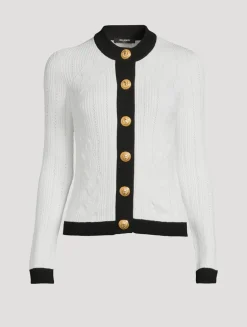 Pointelle Cardigan