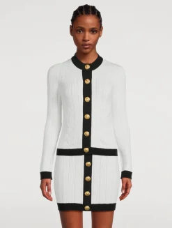 Pointelle Cardigan