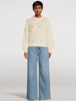 Popcorn Stripe Sweater