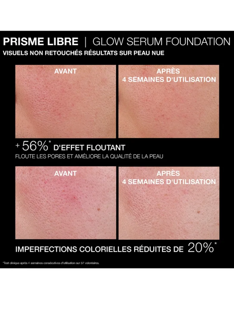 Prisme Libre Glow Serum Blurring & Hydrating Foundation
