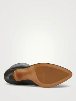 Prudens Leather Ankle Boots