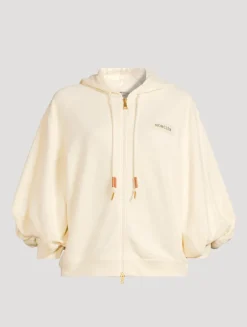 Puff-Sleeve Hoodie