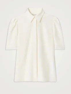 Puff-Sleeve Shirt