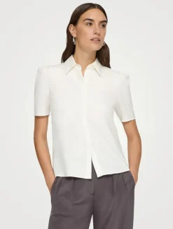 Puff-Sleeve Shirt