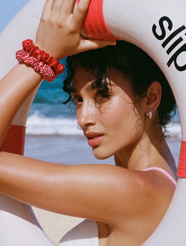 Pure Silk Midi Scrunchies - Gelati