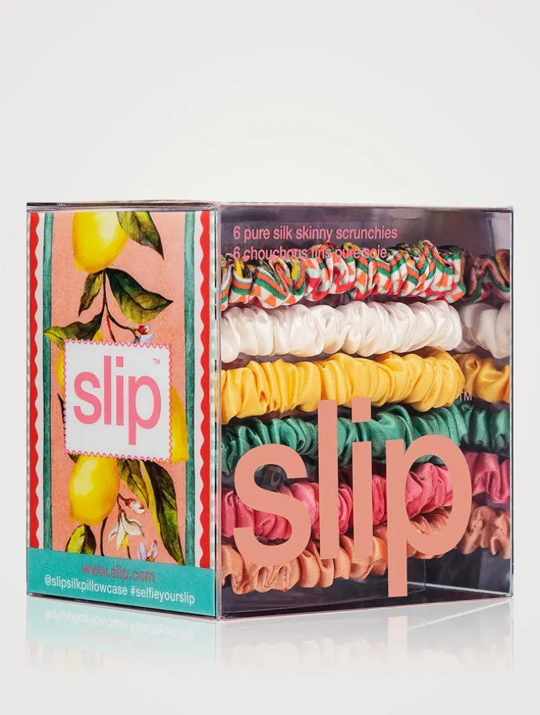 Pure Silk Skinny Scrunchies