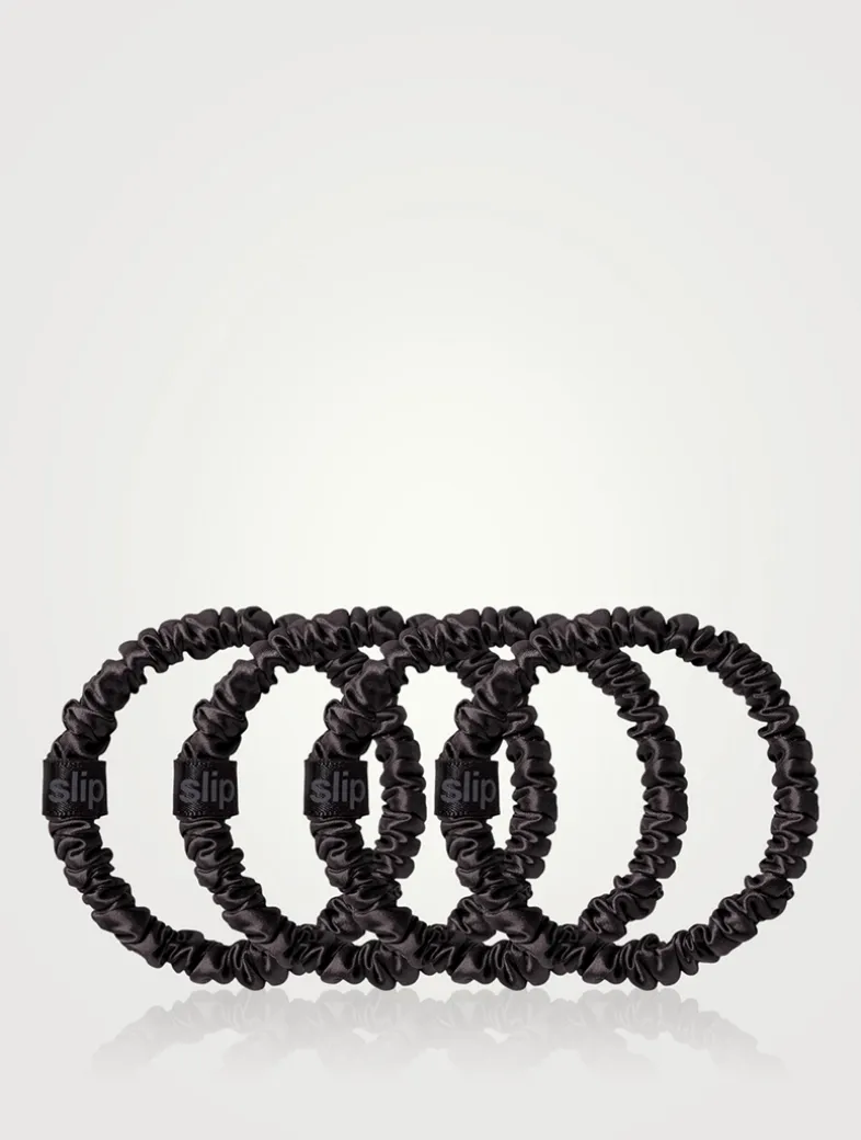 Pure Silk Skinny Scrunchies