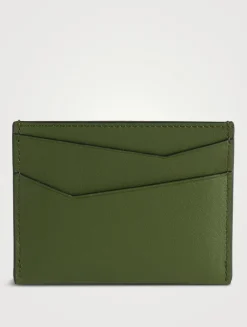 Puzzle Leather Cardholder