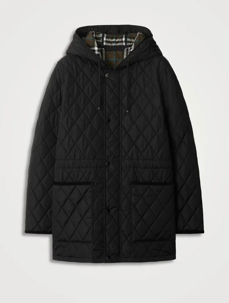Quilted Nylon Devon Parka