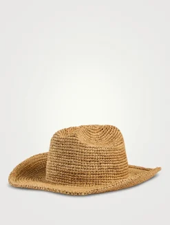 Raffia Cowboy Hat