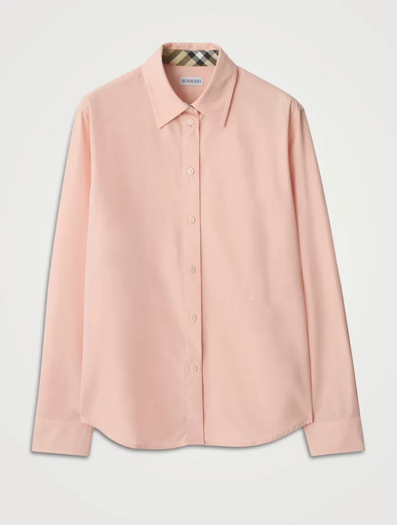Regular Fit Cotton Poplin Shirt