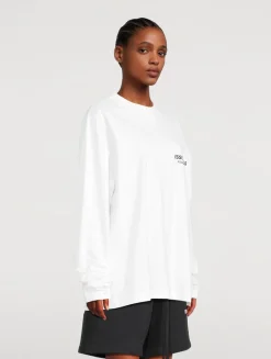 Relaxed Logo Long-Sleeve T-Shirt