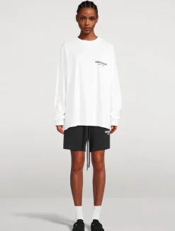 Relaxed Logo Long-Sleeve T-Shirt