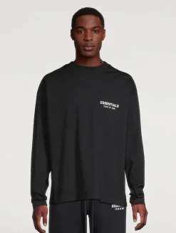 Relaxed Logo Long-Sleeve T-Shirt