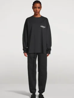 Relaxed Logo Long-Sleeve T-Shirt