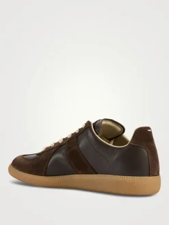 Replica Leather Sneakers