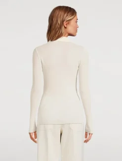 Ribbed Polo Shirt