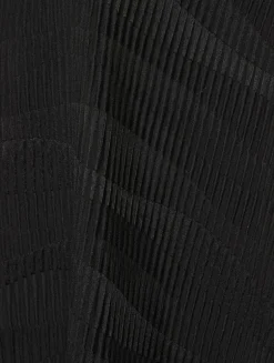Ribbed Silk Shirt
