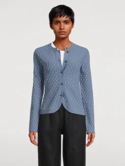Rib-Knit Cardigan