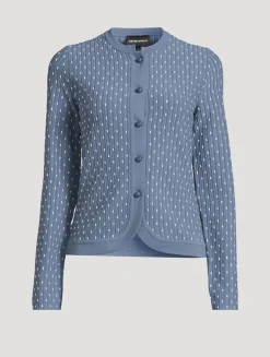 Rib-Knit Cardigan