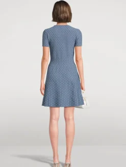 Rib-Knit Mini Dress