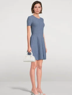 Rib-Knit Mini Dress