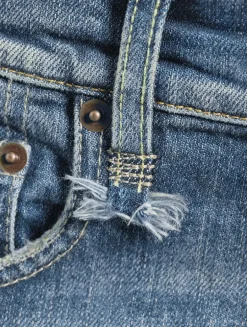 Romeo Cuffed Straight-Leg Jeans