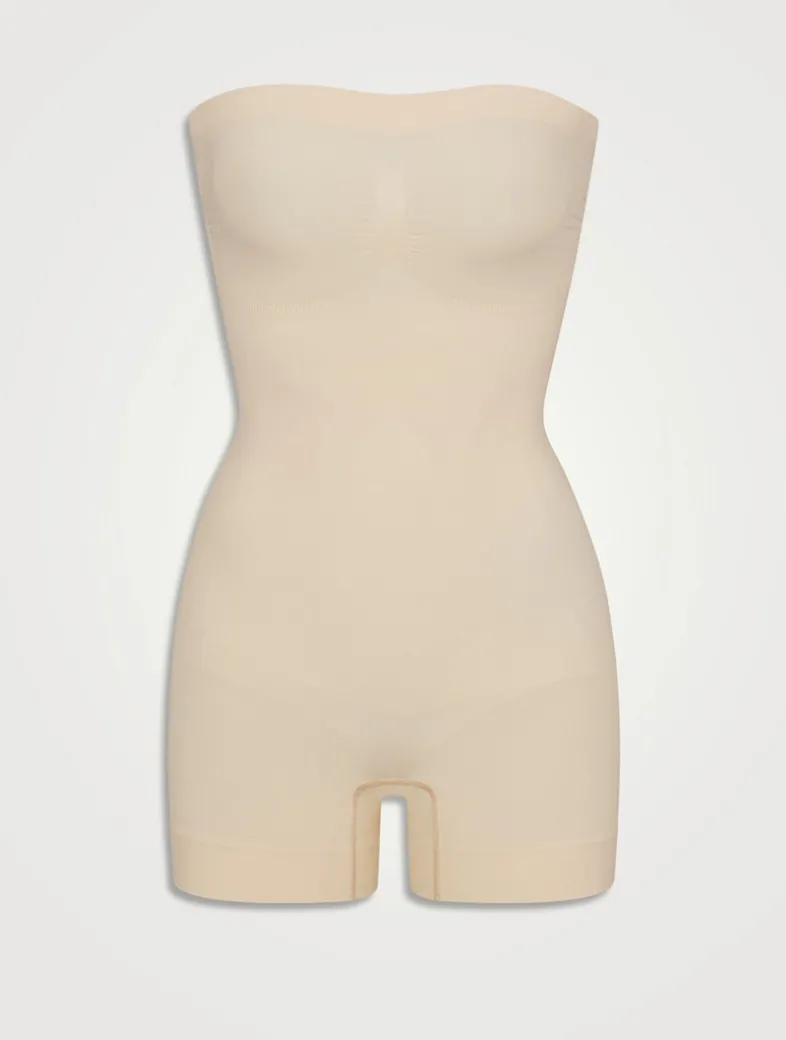 Seamless Sculpt Strapless Shortie Bodysuit