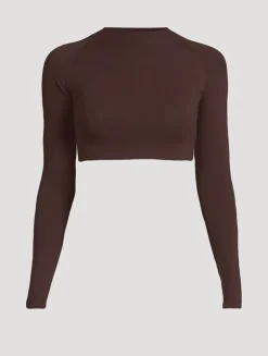 Second Skin Knit Crop Top