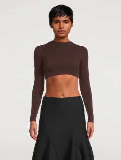 Second Skin Knit Crop Top