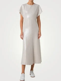 Sequin Midi Dress