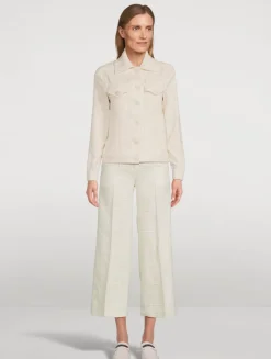 Sequin Tweed Jacket