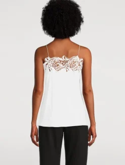 Silk Lace Camisole