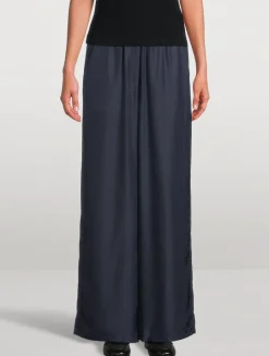 Silk Track Pants