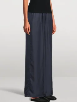 Silk Track Pants