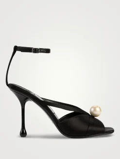 Siva Satin Sandals