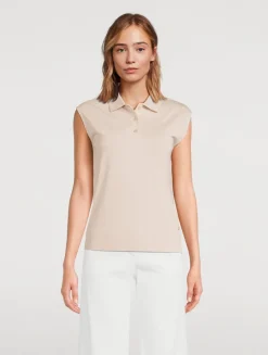 Sleeveless Polo Shirt