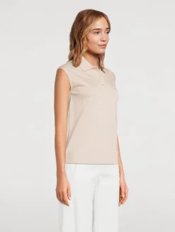 Sleeveless Polo Shirt