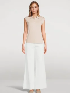 Sleeveless Polo Shirt