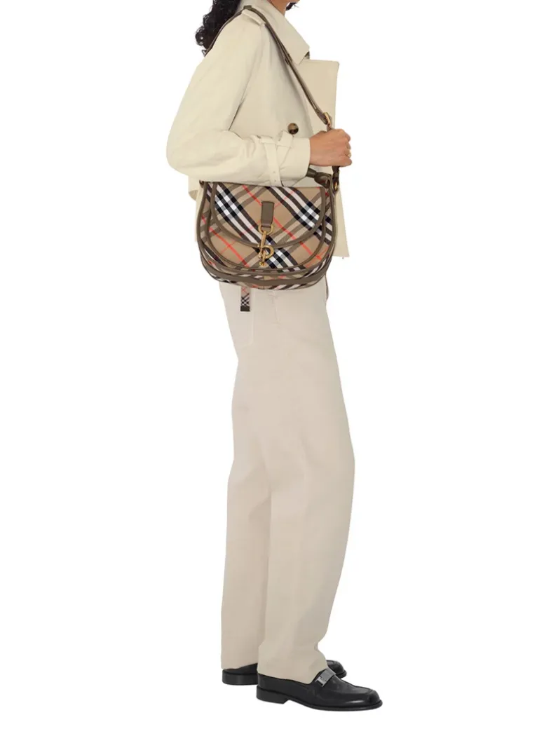 Small B Clip Messenger Bag