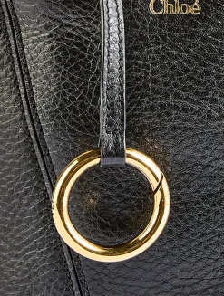 Small Chloé Spin Leather Tote Bag