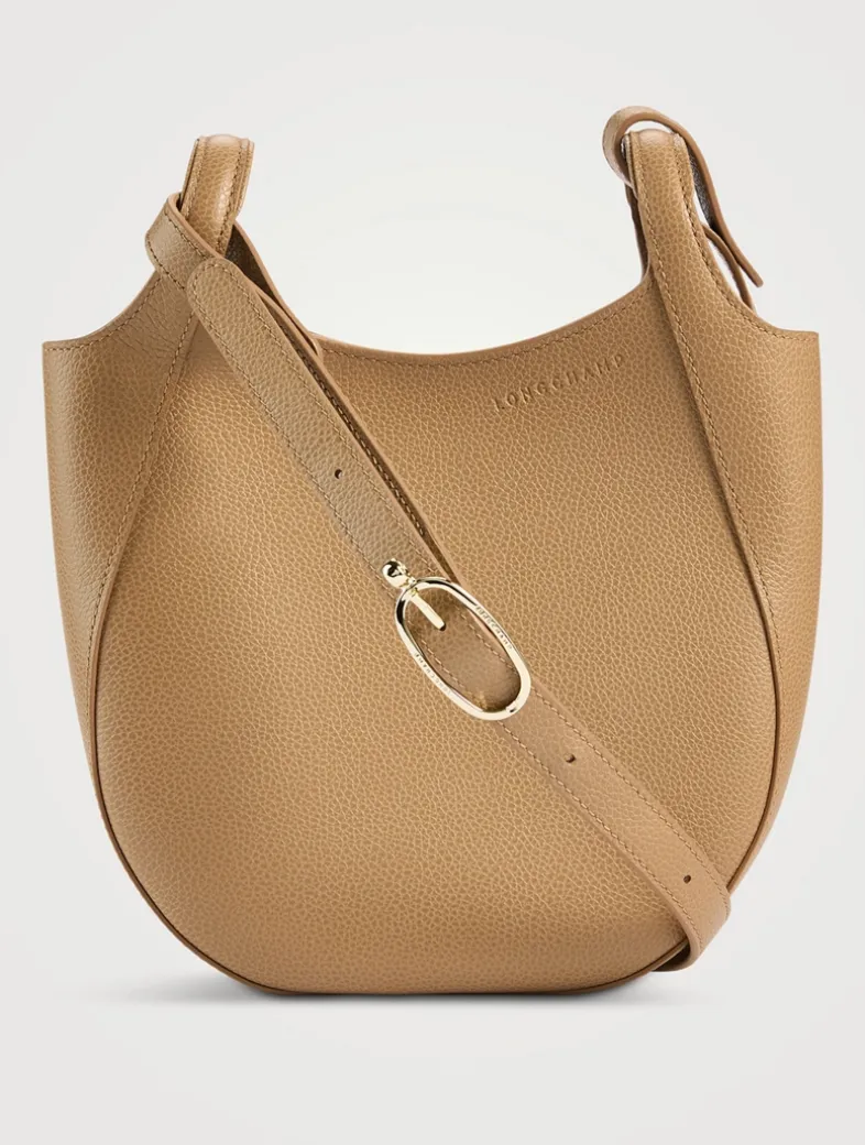 Small Le Foulonné Leather Crossbody Bag