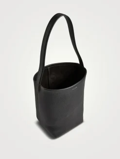 Small Park Leather Tote Bag