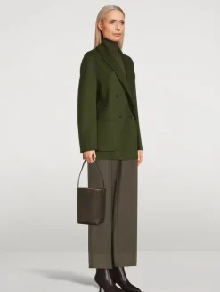 Small Park Leather Tote Bag