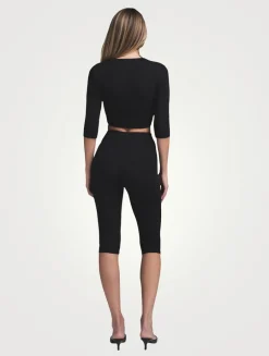 Smooth Layers Capri Pants