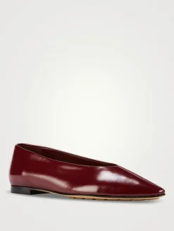 Sofia Leather Ballet Flats